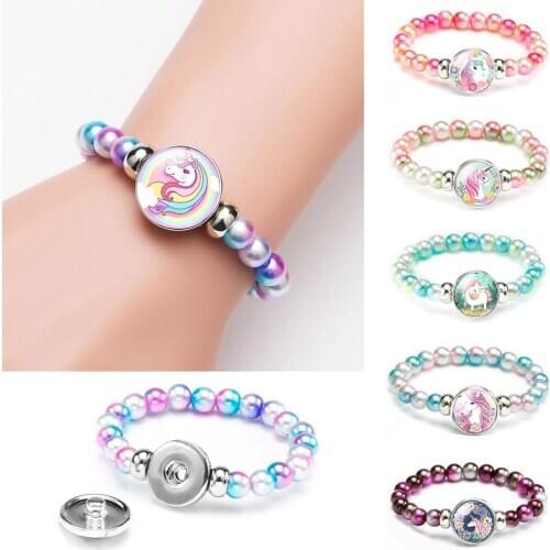 PATIMATE Unicorn Bracelet Unicorn Birthday Party Favors For Kids Wedding Gifts For Guests Baby Shower Gifts Birthday Gift Kids