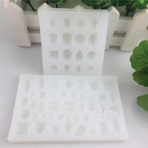 1Pcs Gem Diamond Shaped fondant cake chocolate candy silicone mold Baking mould Sugarcraft Cake Decorating Tools