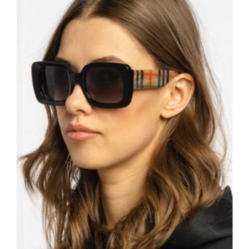 Women Large Frame Black Sunglasses 2021 High Quality Luxury Quare Elegant Celebrity Sun Glasses Men Summer Vintage Eyeglasses