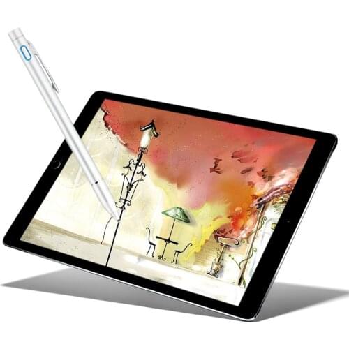 1.35mm Capacitive Touch Screen Stylus Pen For iPad 9.7 inch new 2017 2018 iPad Air 4 3 2 1 Air1 Air2 Air3 Active Chargeable Pen