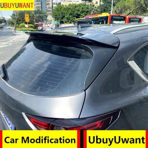 UBUYUWANT For MAZDA CX-5 CX5 2017 2018 2019 2020 2021 ABS Exterior Rear Spoiler Tail Trunk Boot Wing Decoration Car Styling