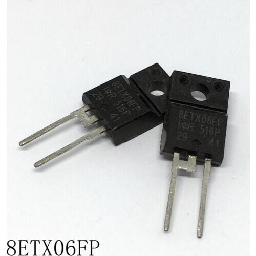 Fast Recovery Rectifiers 8ETX06FP 8ETL06FP FFPF10F150S SF20L60U SF10A600H FFPF05U120S FFPF20UP20DN TO-220F-2 10pcs/lots in stock