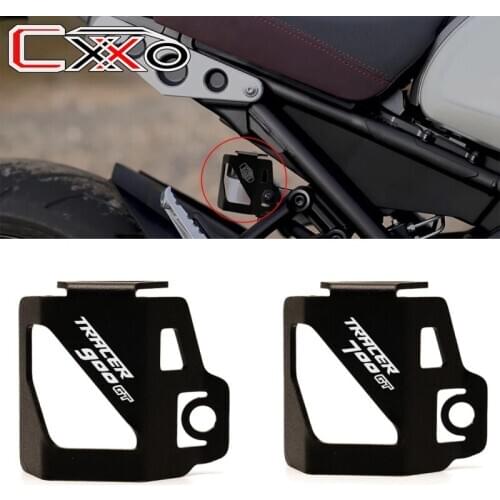 Motorcycle Rear Fluid Reservoir Guard Cover Protector For Yamaha TRACER 700GT tracer 900gt MT07 MT09 mt 07 mt 09 2015-2019 2020