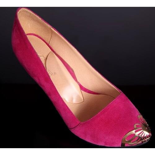 1Pair Hot Sale Silicone Pad Flat Feet Orthotic Arch Support Pad Silicone Gel Insoles Insert Shoe Foot Arch Support Cushion Pads