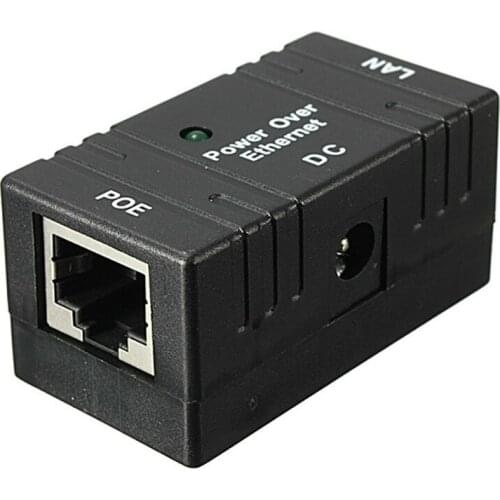 10M/100Mbp Passive POE Power Over Ethernet RJ-45 Injector Splitter Wall Mount Adapter For CCTV IP Camera Networking