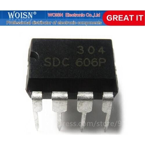 10PCS SDC606 SDC606P DIP-8 SDC 606 DIP new original In Stock