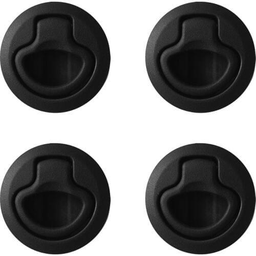 4 Pieces Boat 2' Locking Nylon Flush Pull Slam Latch Hatch Lift