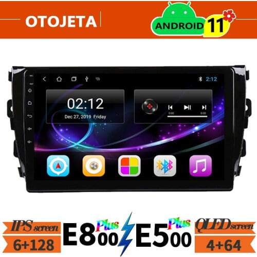 For Zotye T600 2014-2018 Android 11 Car Radio Multimedia Video Player Navigation GPS 6GB Ram 128GB Rom Autoradio Stereo HU
