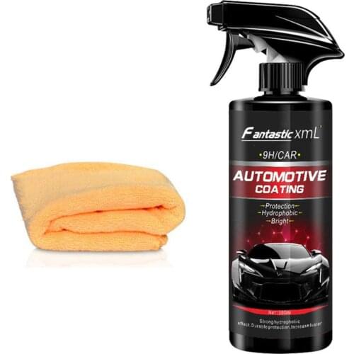 Automotive Nano Ceramic Liquid Coating Spray Car Coating Spray Enamel Top Sealer Quick Coat Nano-coating 500ML Car Spray Wax
