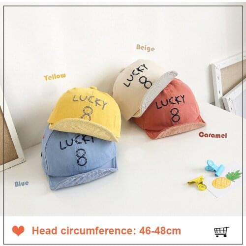 Baby Hat Boy Girl Baseball Cap For Kids Infant Caps Newborn Boys Girls Children Headwear Toddler Hip Hop Sun Hats Spring Summer
