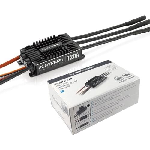 Hobbywing Platinum Pro V4 120A 3-6S Lipo BEC Empty Mold Brushless ESC for RC Drone Aircraft Helicopter