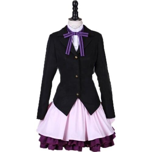 Noragami ARAGOTO Aiha Cosplay Costume top+skirt+coat 11