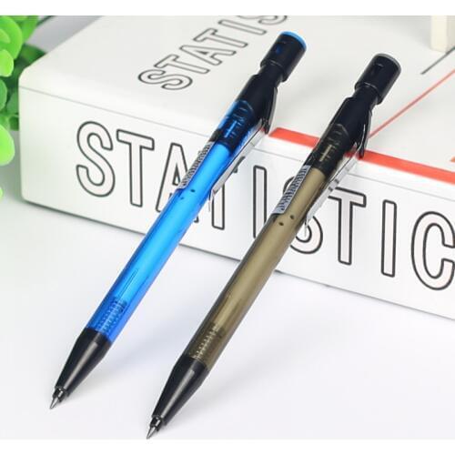 Metal Mechanical Pencils 2.0 mm 2B Lead Holder Drafting Drawing Pencil Set with 8 Pieces Leads Writing School Gifts Stationery