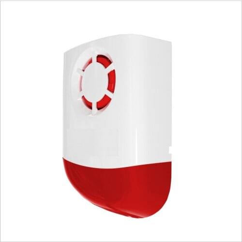 Alarm, wifi smart home wireless sound and light alarm 433/315 sound and light alarm