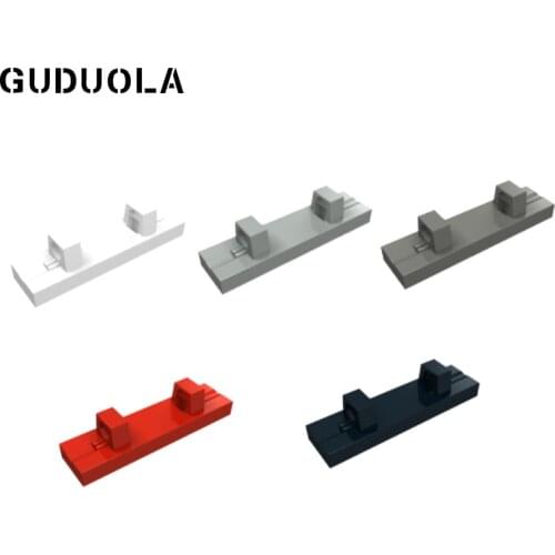 Guduola Special Brick 95120 Hinge Tile 1 x 4 Locking with 2 Single Stubs on Top MOC Building Block Education Toys 25pcs/LOT