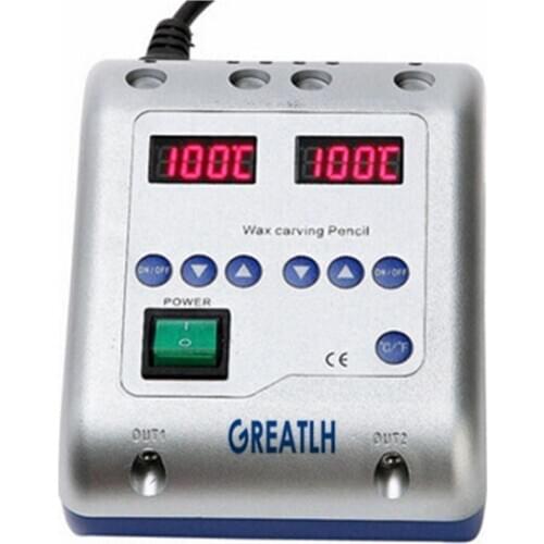 Dental Lab Electric Waxer Carving Knife Contain 6 Wax Tips+2 Pens/Pot Dental lab Equipment