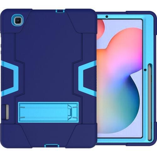 Heavy Armour Shockproof Case for Samsung Galaxy Tab S6 Lite 10.4 SM-P610 SM-P610 10.4 inch Tablet Funda Cover +film Pen