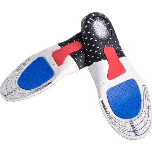 High-quality shoes Insole Orthotic Arch support sport Insole running sneakers Gel Insoles Insert Cushion For men women foot care