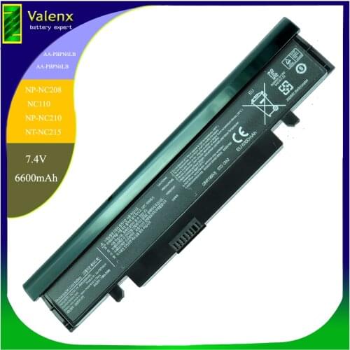 Laptop Battery AA-PBPN6LB AA-PLPN6LS AA-PLPN6LB AA-PLPN6LW AA-PBPN6LS AA-PBPN6LW For SAMSUNG NC110 NC2008 NC210 NC215