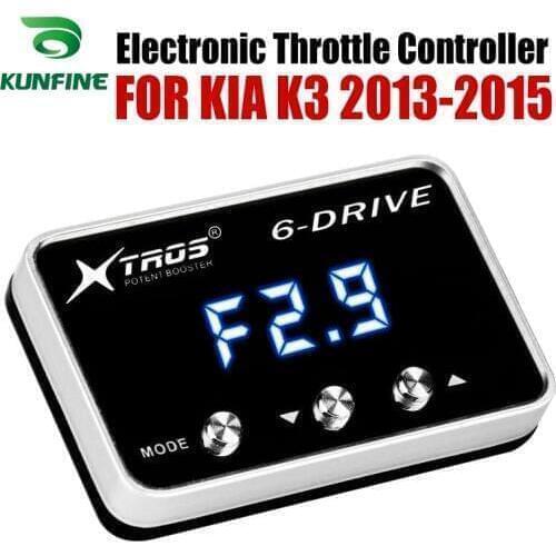 Car Electronic Throttle Controller Racing Accelerator Potent Booster For KIA K3 2013-2015 Tuning Parts Accessory