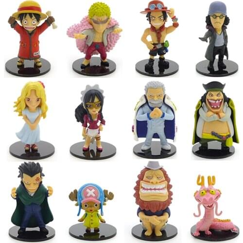 One Piece Tony Tony Chopper Donquixote Doflamingo Baby 5 Kuzan Genuine Action Toy Figures PVC Anime Gifts