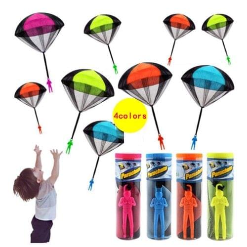 Children throw parachute toy soldier parachute outdoor toy childrens toy square outdoor toy