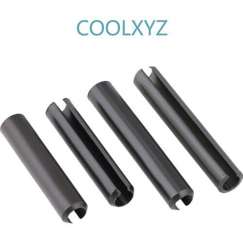 Elastic Cylindrical Pin 65Mn Open Elastic Pin Blackening Elastic Pin Cylindrical Pin Spring Pin GB879 M4M5M6M8M10 10PCS