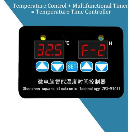 Pymeter W1011 Microcomputer Intelligent Digital Display Temperature Controller Electronic Temperature Controller Switching Tempe