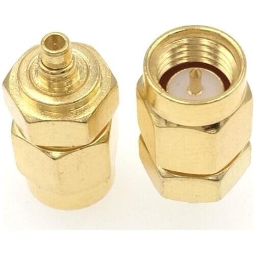 MMCX Male To SMA Male Straight RF Adapter Connector