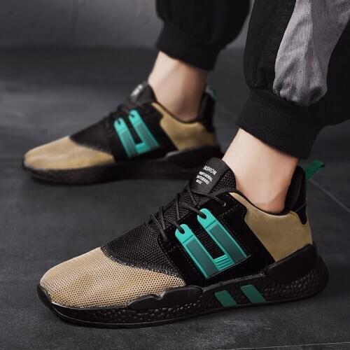 Men Sneakers Outdoor Casual Shoes Mesh Breathable Comfortable Hiking Rock Climbing Men Shoes No-Slip Male Shoes