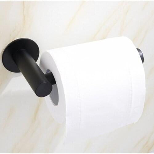 Toilet Wall Mount Paper Holder Stainless Steel Roll Bathroom Kitchen Accessory Tissue Towel Accessories Holders