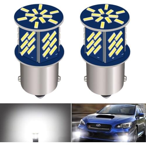 P21w Led Super Bright White High Quality BA15S 1156 Car Bulbs 12v Auto Daylight Turn Signal Lamps Canbus Backup Reverse Lights