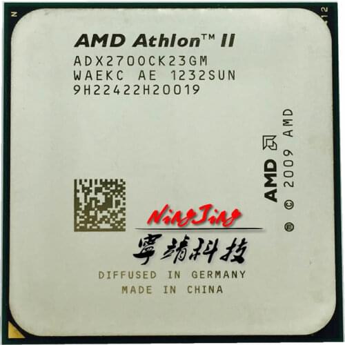 AMD Athlon II X2 270 3.4 GHz Dual-Core CPU Processor ADX270OCK23GM Socket AM3