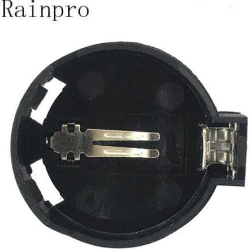 Rainpro 10PCS/LOT CR2032 CR2025 BS-2-1 battery holder 2032 Button Cell Holder Socket Case