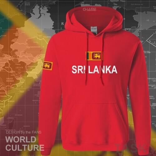 Sri Lanka Lankan hoodies men sweatshirt sweat new hip hop streetwear tracksuit nation footballer sporting country LKA Ceylon