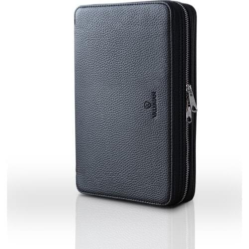 Mobile Tablet Organizer Handbag, Black Faux/Artificial Leather Organizer Handbag, Tablet Bag, Unique Bag, mothers Day Gift