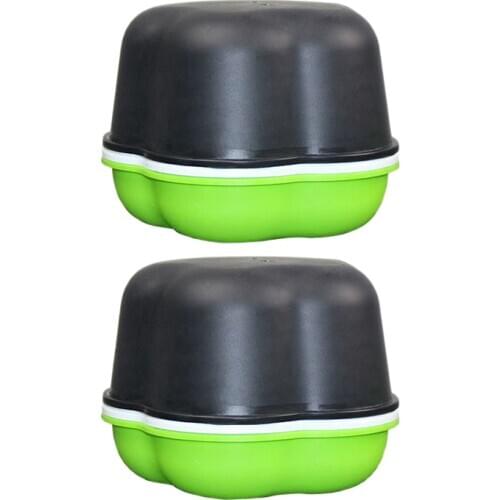 2PCS Peanut Sprouts Sprouts Box Bean Sprouts Plate Water Cultivation Seedling Plate Suitable for Garden, Home, Office