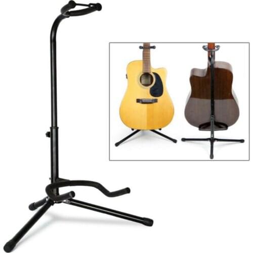 Telescopic Guitar Floor Stand Classic Delicate Portable Universal Bass Holder Display Rack Bracket Scratch-proof Anti-skid