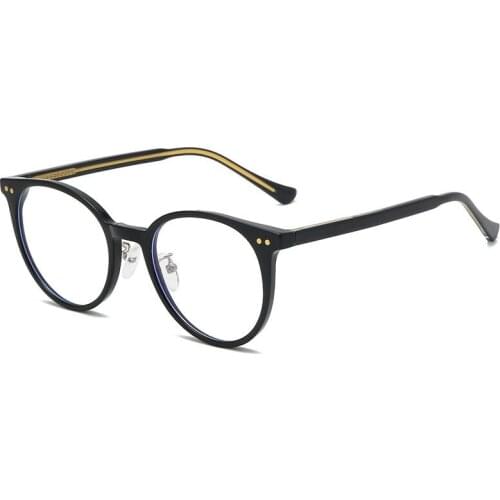 Women Men TR90 Ultralight Glasse Frame Round Opticas Eyewear Adjustable nose pads