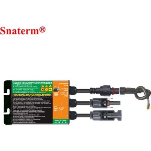 Waterproof 350W 300W 260W MPPT Solar PV Grid Tie Micro Inverter GMI series Input 18V-50V DC Output 110V-240V IP 65