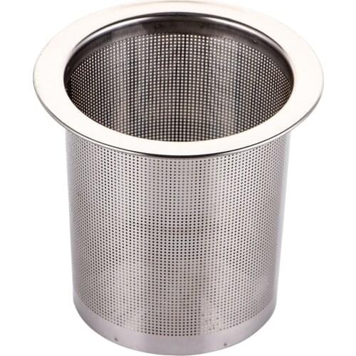 1PC Stainless Steel Tea Strainer Teapot Tea Compartment Net Tea Spice Filter #W0