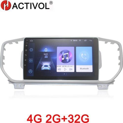 HACTIVOL 2G+32G Android 8.1 Car Radio for KIA Sportage R 2016 KX5 car dvd player gps navi car accessory 4G multimedia player