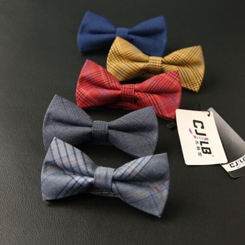 Cotton Tie Wedding Mens Striped Double Korean Bow Performance Boxer
