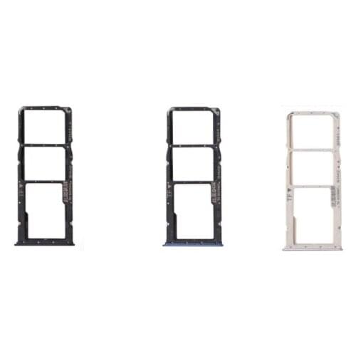 2/Pcs Sim Tray Holder Sim Card Tray Slot Holder Adapter Connector For Huawei Y9 2018 / Enjoy 8 Plus Replacement Parts