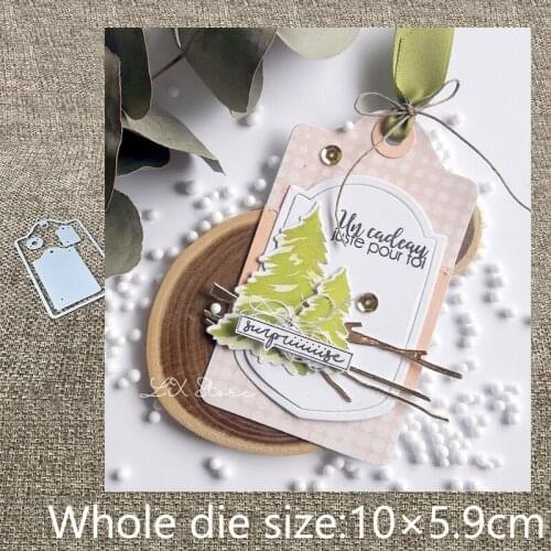 XLDesign Craft Metal Cutting Dies cut dies 4pcs tags lables decoration scrapbook Album Paper Card Craft Embossing die cuts