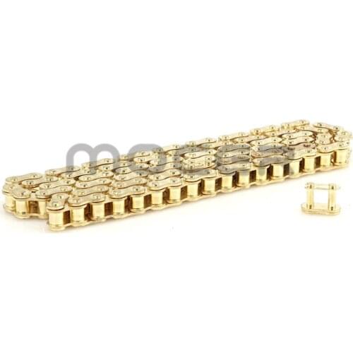Golden 420/428 Chains 102L/104L/108L Link Drive Chain For ATV Motorbike Dirt Bikes Scooter Karts