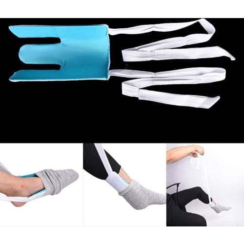 2017New 1Pc Help Disability Putting On Socks Aid 23cm Sock Stocking Aid Convenient Tool Helps The Person Who Inconveniences
