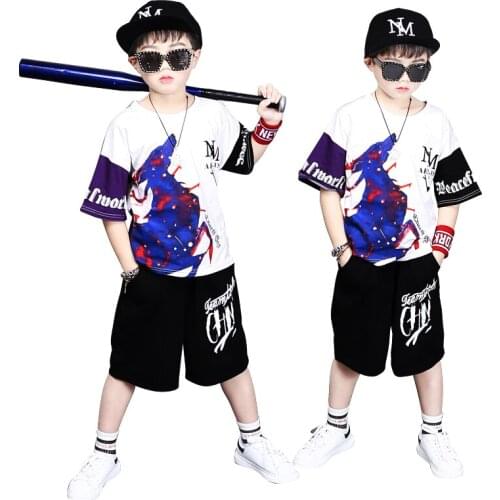 New style Kids Hip Hop Clothing For Boys Teenage geometric Boys Clothes Set for 11 12 Years boy Sport Costumes boys clothes