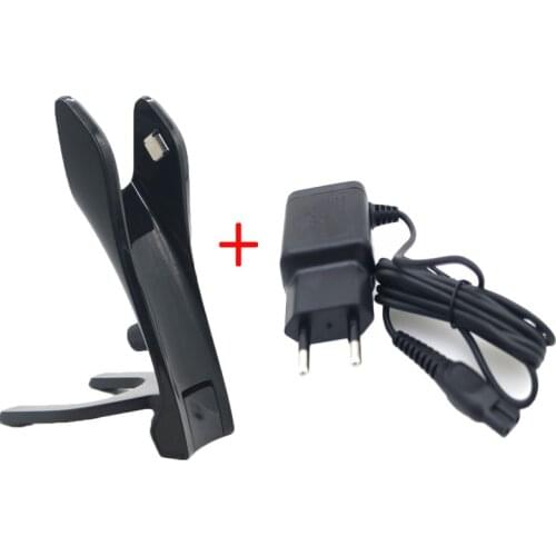Razor Charger Stand Base Holder And 15V HQ8505 EU charger For Philips QS6140 QS6141 QS6160 QS6161 QS6162