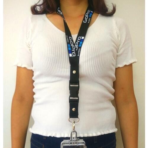 Clownfish Camera Neck Sling Wrist Strap for Gopro Hero 9/8/7/5/4 Black Max Lite SJCAM SJ4000 SJ6/8/9 EKEN H9 H5 Rope Accessories